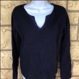 Abercrombie and fitch Wool Long Sleeve Top Size Med Lambwool
